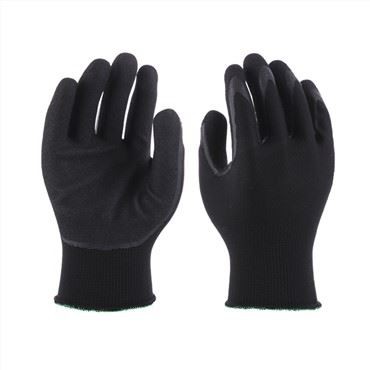 13G polyesterinitriilipäällysteiset teollisuuskäsineet