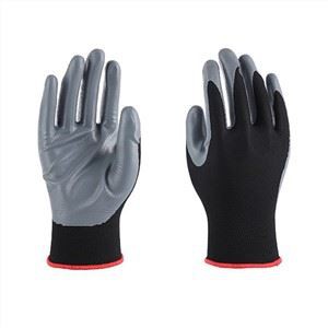 Polyesterinitriilipinnoitettu työkäsine