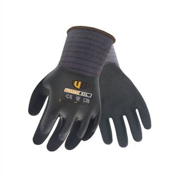 Sandy Nitrile mustat hanskat